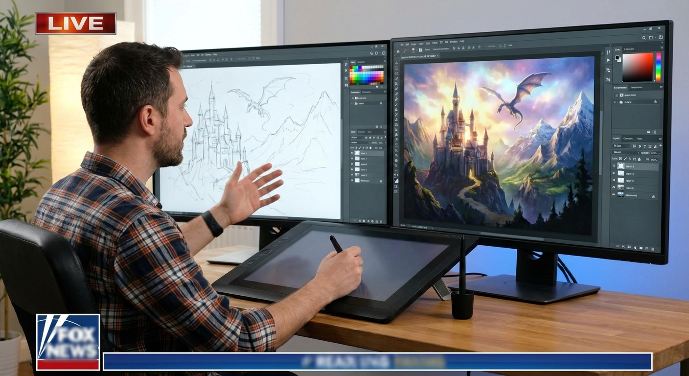 From Blank Canvas to Finished Piece: A Step‑By‑Step Digital Painting Walkthrough
