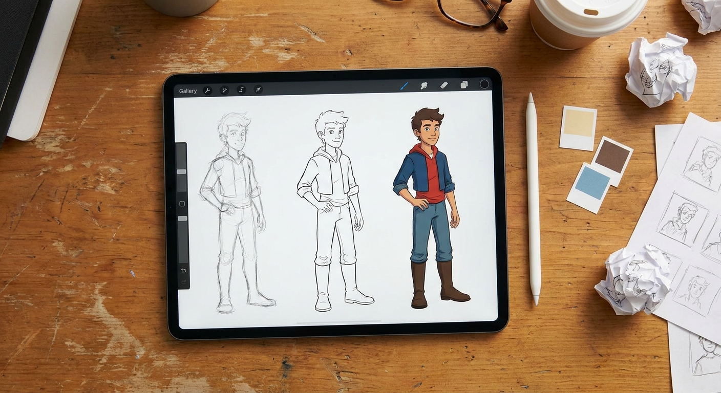 From Blank Canvas to Finished Piece: A Step‑by‑Step Procreate Workflow You Can Reuse Forever