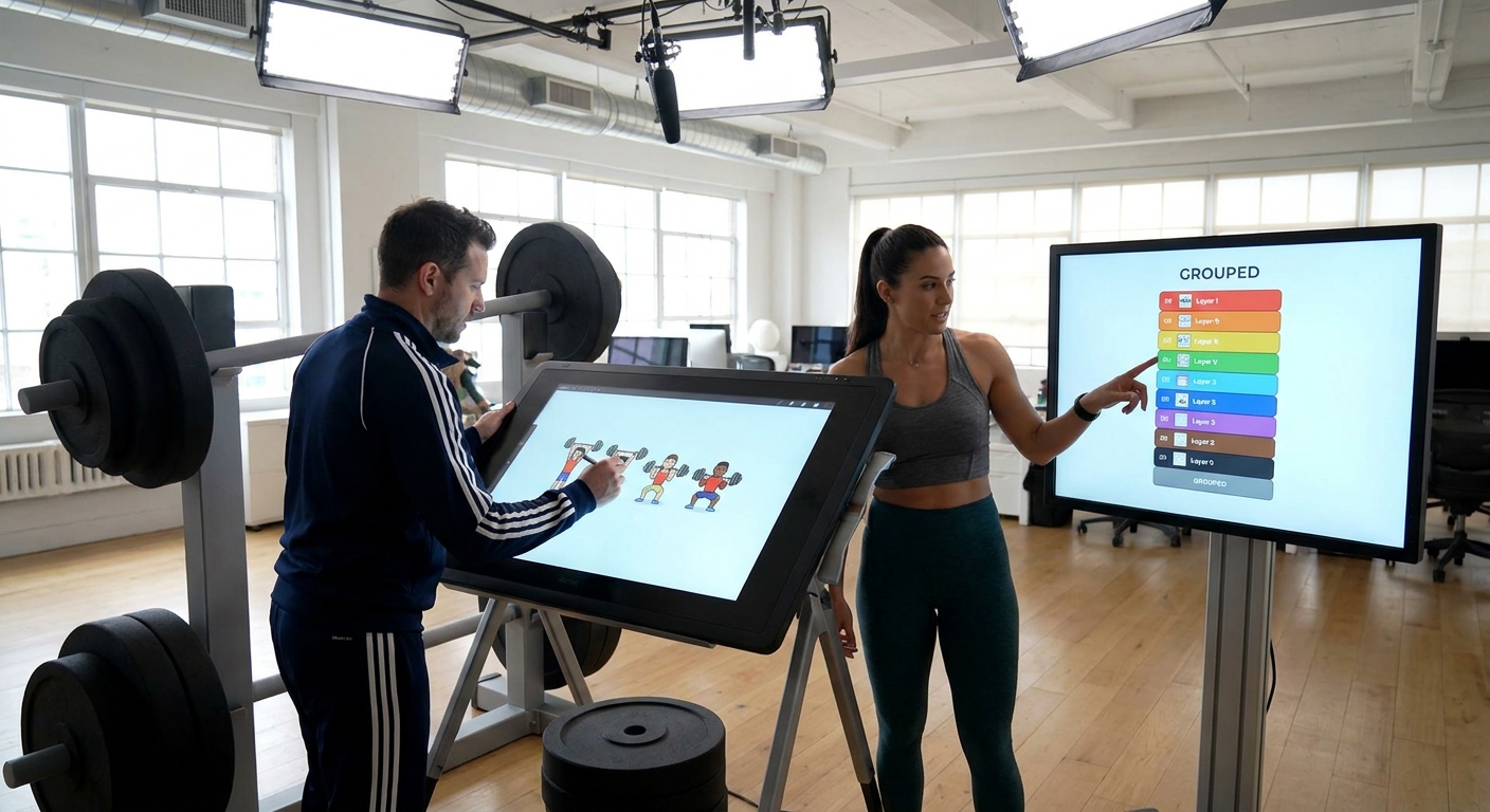 Layer Gym: Training Your Procreate Layers for Cleaner, Faster Digital Paintings